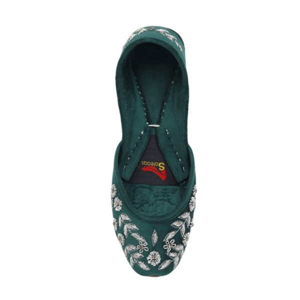 Traditional Green khussa - Image 3