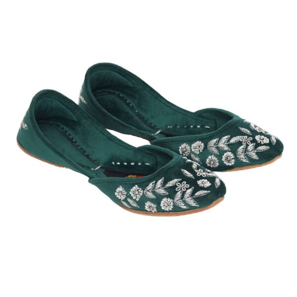 Traditional Green khussa - Image 4