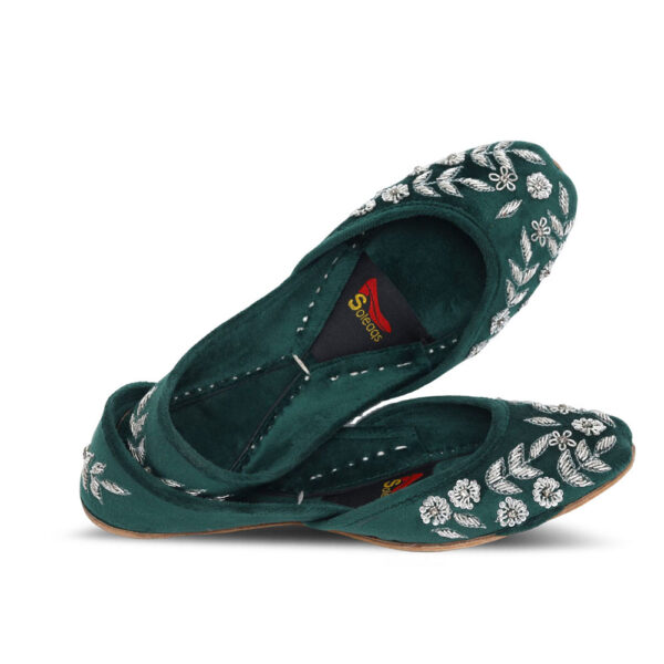 Traditional Green khussa - Image 5