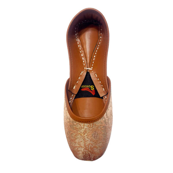 Brown Nawabi Khussa - Image 2